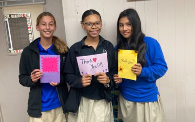 9th Graders Honor Stalwart Teachers