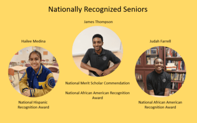 Congratulations to Nationally Recognized TCS Seniors