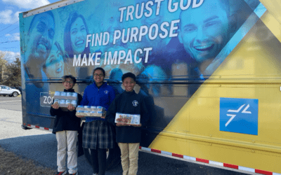 TCS Students in the Spirit of Giving